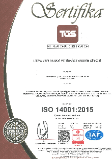 Lidya Yapı - ISO 14001 Sertifikası